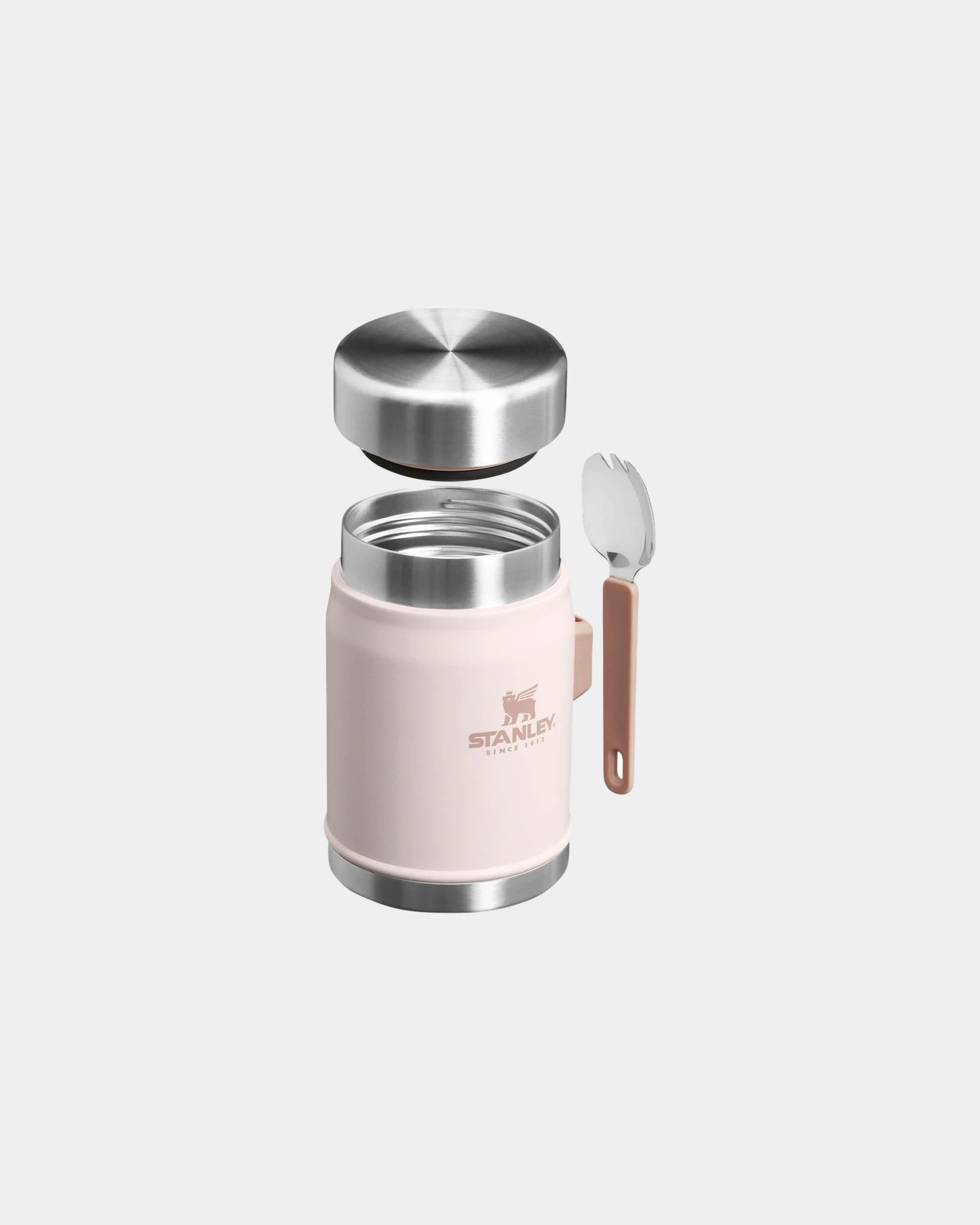 Bocal alimentaire acier inox recyclé 400ml à personnaliser - 1